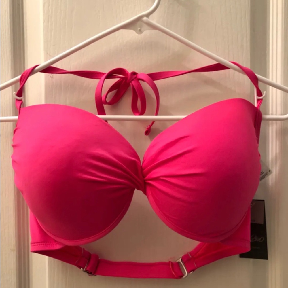 Hot pink bikini